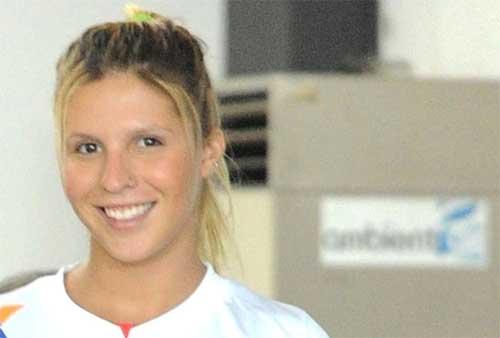 A atleta Marcela Ramalho Pereira, de apenas 22 anos, faleceu depois de sofrer um acidente de carro / Foto: Divulgação Flamengo